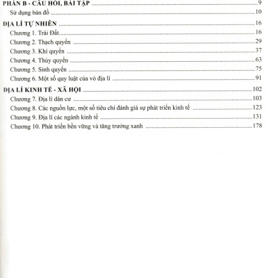 Bồi Dưỡng Học Sinh Giỏi Địa Lí 10 (Biên Soạn Theo Chương Trình GDPT Mới - ND) 