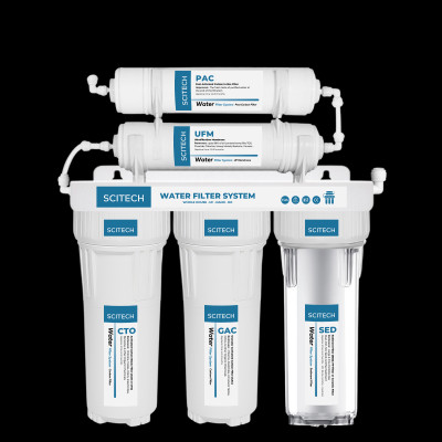 Máy lọc nước UF 5 cấp lọc by Scitech (Không dùng điện, không nước thải) - Hàng chính hãng