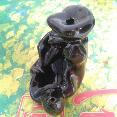 Thác Khói Trầm Hương Hình Lá Sen 4 Tầng