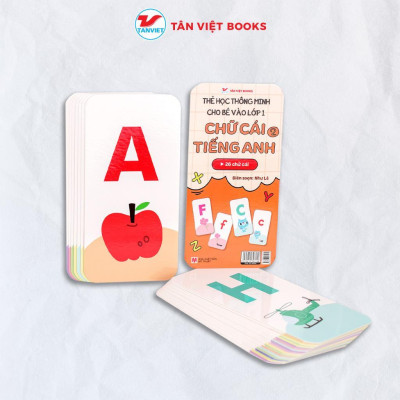 Sách - Bộ Thẻ Học Thông Minh Cho Bé Vào Lớp 1 - Tân Việt Books