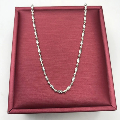 Dây Chuyền Nữ Bi Phay Kiểu Mới- Bạc Hiểu Minh Hành Bảo Vĩnh Viễn DCN257