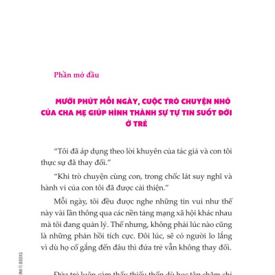 Sách - Con Không Cần Hoàn Hảo, Con Chỉ Cần Tự Tin - 66 Phương Pháp Cùng Trẻ Xây Dựng Sự Tự Tin