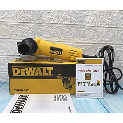 MÁY MÀI GÓC 100MM 850W DEWALT DWE8200T-B1- HÀNG CHÍNH HÃNG