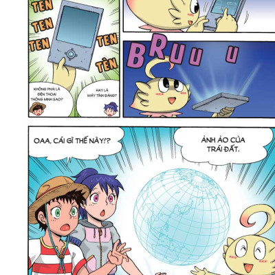 Sách tranh manga Nhiệm vụ khoa học kỳ bí tập 6: Coi chừng! Quái vật bão đến rồi!