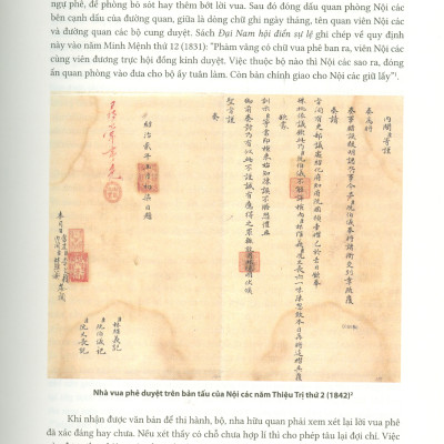 (Bìa cứng - In màu - Phiên bản 2022) NGỰ PHÊ TRÊN CHÂU BẢN TRIỀU NGUYỄN (1802 – 1945) – Trung tâm Lưu trữ quốc gia I biên soạn - NXB ĐH Sư phạm 