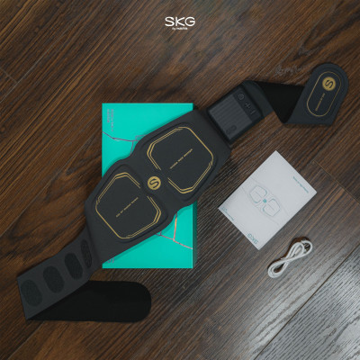 Máy massage lưng SKG W7 mátxa giảm đau vùng thắt lưng, đau do thoát vị, thoái hóa, mẹ bầu sau sinh, ngồi lâu