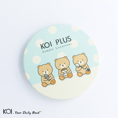 Bộ Miếng Lót Ly, Đế Lót Ly, Lót Cốc KOI Thé, Chất Liệu Ceramic Cao Cấp / KOI Thé BB Bear Ceramic Drink Coasters