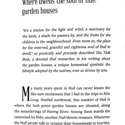 Sách - Ochna In The Front Yard - Fascinating Stories About Huế - An Ancient, Poetic And Glamorous Land