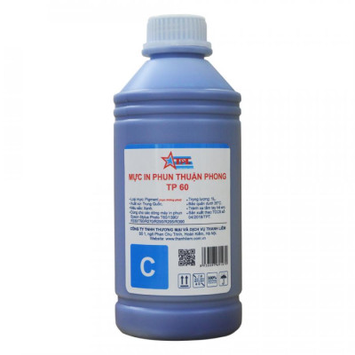Bộ 4 Màu Mực in phun Thuận Phong PIGMENT TP60 (1L) dùng cho máy in phun Epson - Hàng Chính Hãng