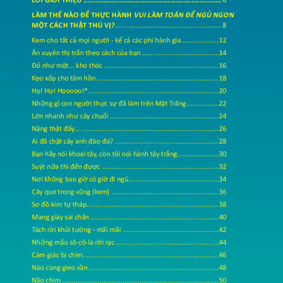 Vui Làm Toán Để Ngủ Ngon 03 - Bedtime Math 3