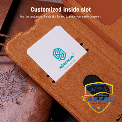 Bao Da Nillkin Qin Pro Dành Cho Samsung Galaxy S24 FE Thiết Kế Sang Trọng, Bảo Vệ Toàn Diện - Hàng Chính Hãng