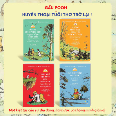 Sách - Winnie-The-Pooh - Gấu Pooh Xinh Xắn - Adventures In The Hundred Acre Wood - Những Cuộc Phiêu Lưu Trong Rừng Trăm Mẫu