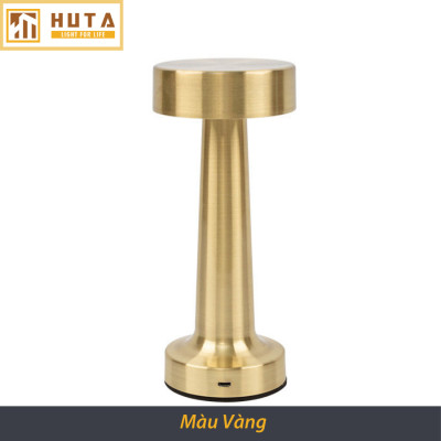 Đèn Led Quầy Bar Bàn Ăn Nhà Hàng HUTA RESTRU Cảm Ứng Pin Sạc Tích Điện USB Điều Chỉnh Ánh Sáng Vàng Trang Trí Quán Cà Phê Đèn Ngủ Lounge