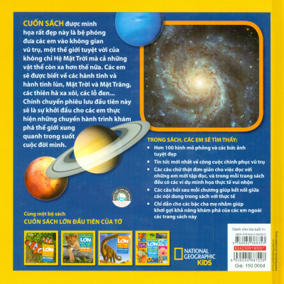 Cuốn Sách Lớn Đầu Tiên Của Tớ - Vũ Trụ (Dành Cho Lứa Tuổi 5+) (Bìa cứng) - Tái bản 2024