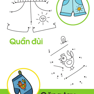 Sách - Rèn Luyện Kỹ Năng Cầm Bút Cho Trẻ - Nối Số Và Tô Màu