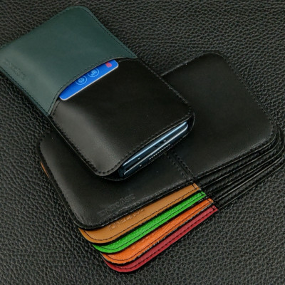 Bao da rút điện thoại Z Fold6 Z Fold5 Z Fold4 Z Fold3 Z Fold2 có ngăn đựng thẻ,tiền da bò thật bền đẹp - hàng chính hãng