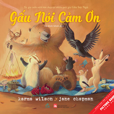 Sách Combo song ngữ Gấu hòa đồng ( 5C:Gấu có bạn mới,Gấu nói cảm ơn,Gấu đón giáng sinh,Gấu say ngủ,Gấu không ngủ được)