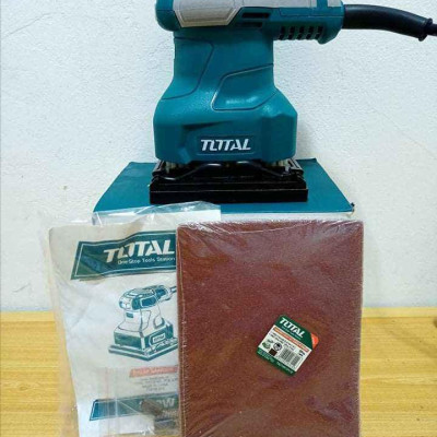 MÁY CHÀ NHÁM VUÔNG 240W 110MM TOTAL TF2231106 - HÀNG CHÍNH HÃNG