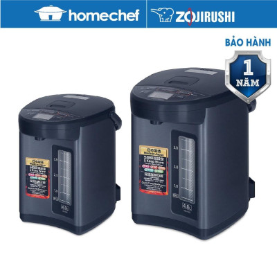 Bình thủy điện Zojirushi CD-NAQ40/50V-BM, dung tích 4L/5L, sản xuất Nhật Bản, bảo hành 1 năm|HÀNG CHÍNH HÃNG