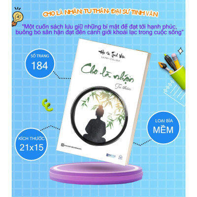 Sách - Cho Là Nhận - Tu Thân - Đại Sư Tinh Vân