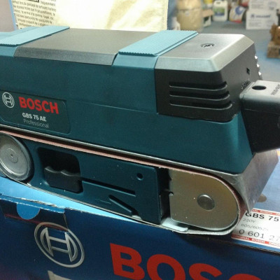 MÁY CHÀ NHÁM BĂNG BOSCH GBS 75 A - HÀNG CHÍNH HÃNG