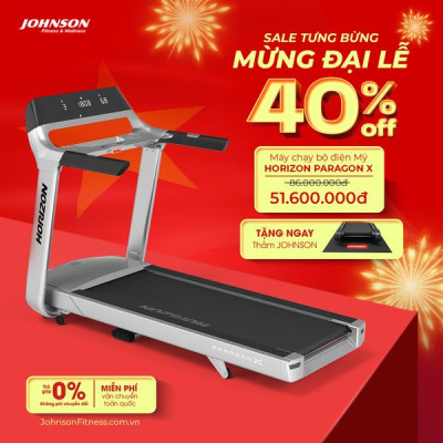 Máy Chạy Bộ Điện Mỹ HORIZON PARAGON X