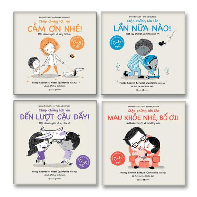 Sách - Chập Chững Lớn Lên - Combo 4 Cuốn - Thái Hà Books