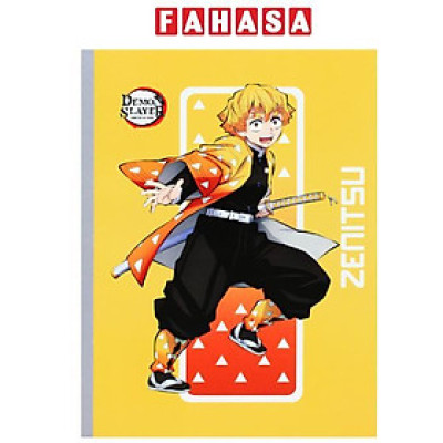 Tập Dán Gáy Demon Slayer - Kẻ Caro - 120 Trang 70gsm - Thiên Long NB-110/DS - Zenitsu