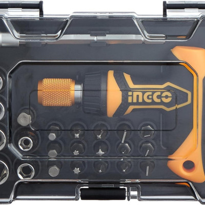 BỘ TUỐC NƠ VÍT TAY CẦM CHỮ T 18 CHI TIẾT INGCO HKSDB0188 - HÀNG CHÍNH HÃNG