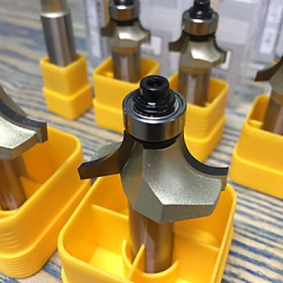 Mũi phay, mũi soi, mũi cắt vát cạnh tròn lồi 1/2"x7/8"(R=11.10mm) ARDEN