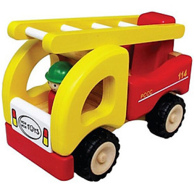 Mô Hình Winwintoys - Xe Thang Cứu Hỏa 62292