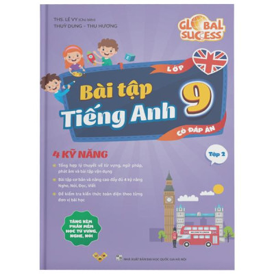 Sách - Global Success - Bài Tập Tiếng Anh 9 - Tập 2 (Có Đáp Án)