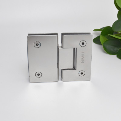 Bản lề Phòng tắm Kính Hiwin HG-012 180 độ cạnh vuông
