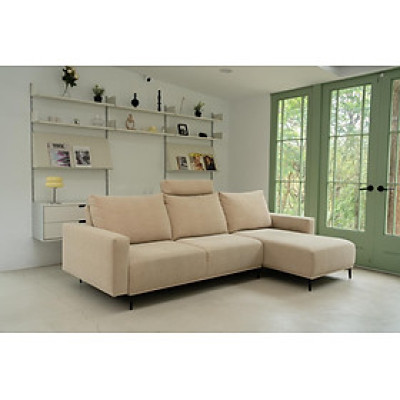 Sofa góc Chất lượng xuất khẩu Juno Sofa KT 2m5 x 1m5. Nệm êm - gối mềm, màu tuỳ chọn