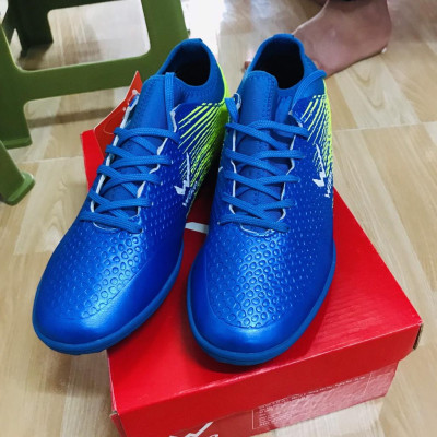 Mẫu giày thể thao đá banh cao cấp sân cỏ nhân tạo Wikaaa Flash Xanh Biển
