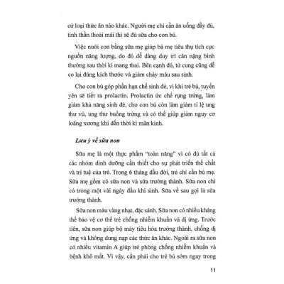 Sách - Dinh Dưỡng Cho Mẹ Lợi Sữa Cho Con - Việt Thư