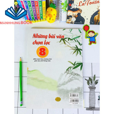 Sách - Những Văn Chọn Lọc Lớp 8 - Biên soạn theo chương trình GDPT mới.