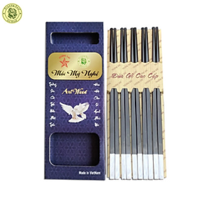 Đũa Gỗ Mun Ghép Nhôm - Đồ Gỗ Thủ Công Mỹ Nghệ Cao Cấp Thương Hiệu Gỗ Trường Sơn