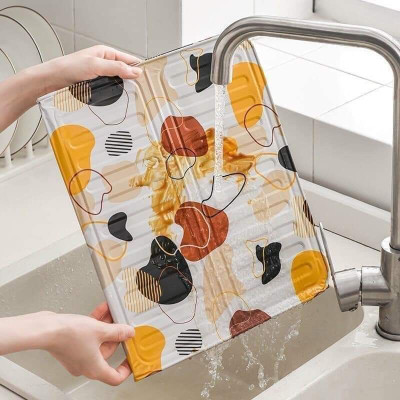 Tấm Chắn Dầu Mỡ Bếp Gas In Hoạ Tiết 3D Cao Cấp, Chịu Nhiệt Tốt An Toàn Với Người Sử Dụng Giao Hoạ Tiết Ngẫu Nhiên