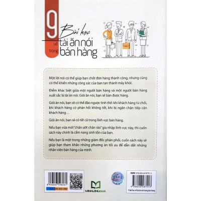 Sách: 9 Bài Học Về Tài Ăn Nói Trong Bán Hàng (TB)