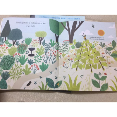 Câu chuyện Khoa học - Sâu Bướm và Hạt Đậu - A Science Storybook About Growing