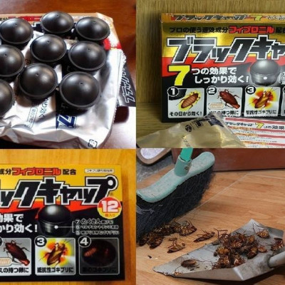 Viên diệt gián Nhật Bản hộp 12 viên Barracks Cap diệt sạch gián tận gốc, khử mùi hôi