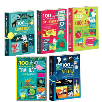 Sách: 100 Bí ẩn đáng kinh ngạc về cơ thể người - 100 things to know about the human body