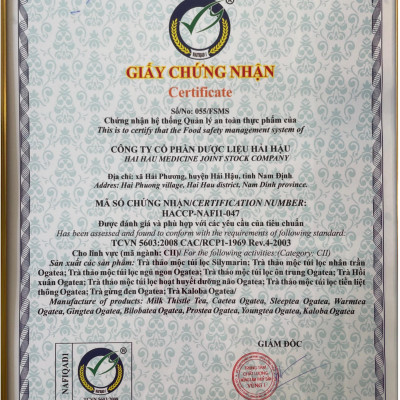 Trà túi lọc Hồi xuân Ogatea - 2 hộp