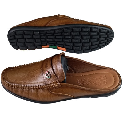 Giày Sục Nam HA NAM Da Bò Thật Cao Cấp GSB2080