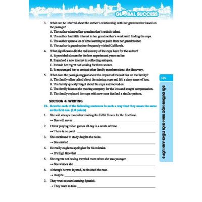 Sách - Global Success - Bồi Dưỡng Học Sinh Giỏi Tiếng Anh Lớp 8 - Có Đáp Án - Minh Thắng