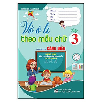 Vở Ô Li Theo Mẫu Chữ Lớp 3 - Cánh Diều
