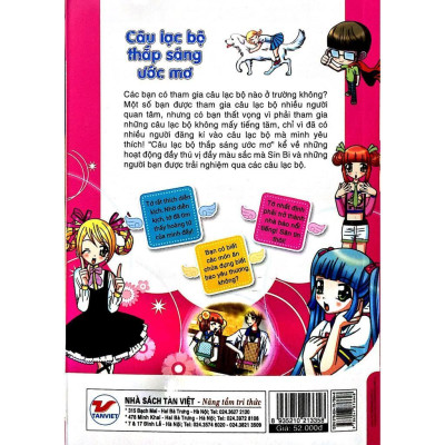 Sách - Candy Book - Câu Lạc Bộ Thắp Sáng Uớc Mơ - Tân Việt Books