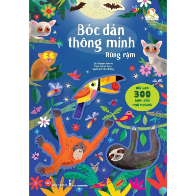Sách - Bóc Dán Thông Minh - Combo 6 Cuốn - Đinh Tị Books
