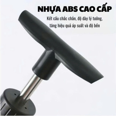 Dụng cụ thông tắc bồn cầu, cống bằng khi nén áp lực siêu mạnh